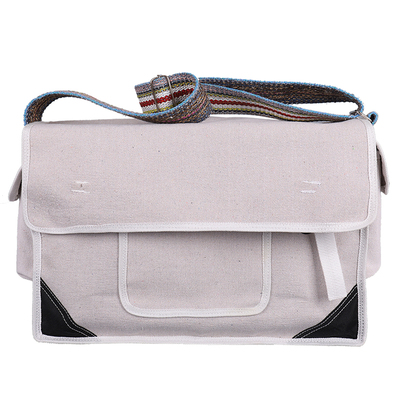 小寒结实白色帆布工具包加厚电工