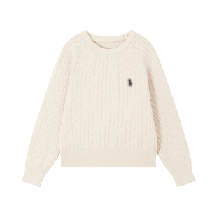 熙薇『冬日烈焰』2025新款冬季设计师时尚气质针织毛衣H7082