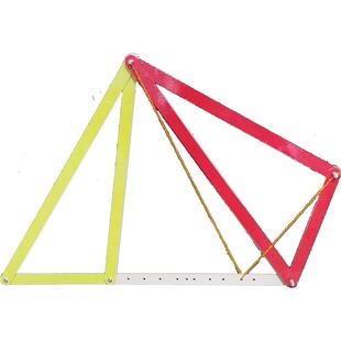 获奖教具中考手拉手动角模型初中数学几何解三角形全等相似旋转磁