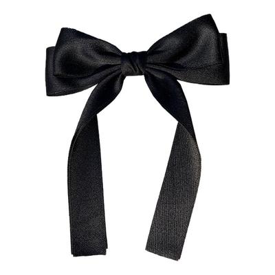 韩版少女原创蝴蝶结飘带顶夹