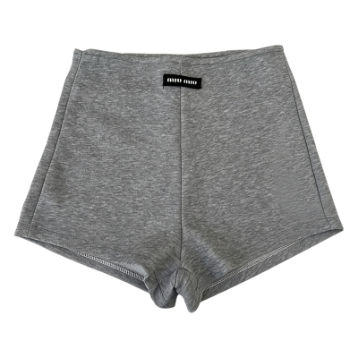 High waisted straight leg shorts for women修身高腰直筒短裤女