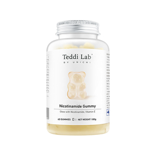 Unichi美白小熊软糖含玫瑰果精华维C全身焕白亮肤60粒