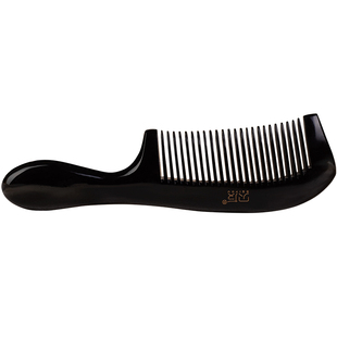 牛角梳子女士长发专用按摩梳头皮头部经络家用礼物送女生天然正品