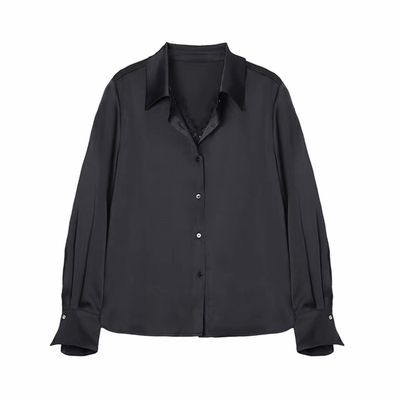 【自成焦点】蕾丝拼接假两件衬衫