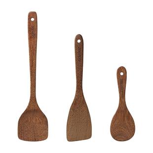 卡罗特鸡翅木锅铲不粘锅专用炒菜铲子木铲子木头炒勺饭勺家用套装