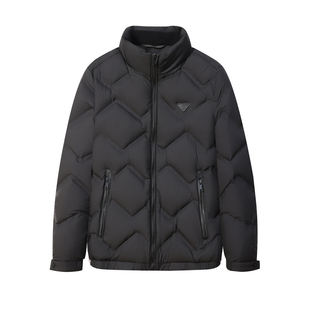 商城同款杰尼威尼2025年新款冬季立领羽绒服男商务休闲面包服外套