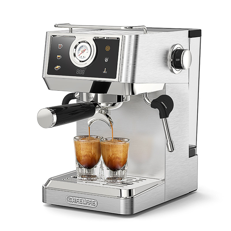 CafeLffe聚咖58mm意式半自动咖啡机冷萃商用家用小型极萃MK902