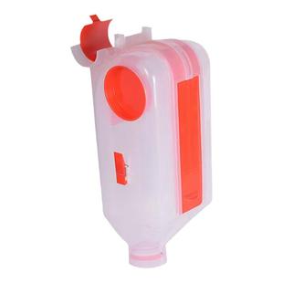 6L定量杯喂猪自动料线下料器猪用自动料线定量桶配件8l母猪定位栏