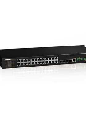 议价东土交换机DGCOM DGICOM4000-4SFP24T-HV 三层网管型交换机