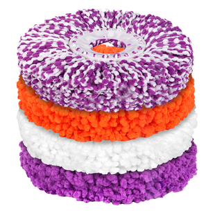 轮子桶 海豚桶 小八桶  索米迪加厚旋转拖把头墩布拖布替换地拖头