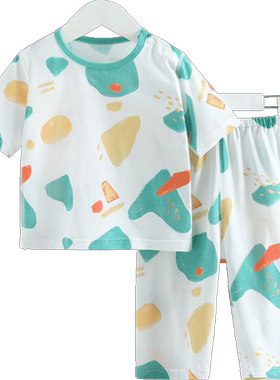 齐齐熊宝宝夏季家居服套装