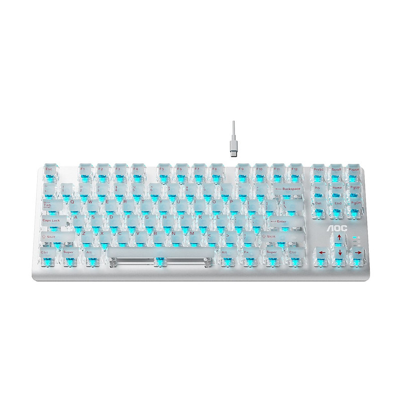 AOCGK200有线客制化机械键盘