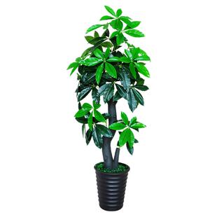 仿真发财树装饰假花植物室内假盆栽客厅花大型落地树绿植塑料盆景