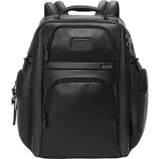 【春夏新品】TUMI/途明 Alpha4 男士双肩包商务通勤皮质公文背包