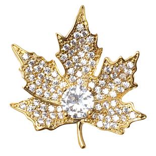 D.M.D/迪曼达复古枫叶男士胸针高档卡扣高级感刺针别针西服配饰