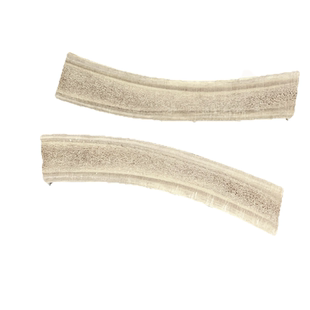 鹿角狗狗磨牙棒宠物洁齿骨原料切面磨牙敖鲁古雅驯鹿 抛面 500g