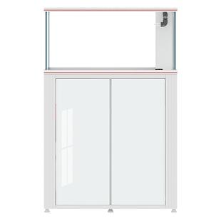 彩鲽彩蝶新款鱼缸超白玻璃干湿分离水族箱底滤套缸金鱼兰寿缸矮缸