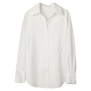 都市古堡丨100桑蚕丝丨26姆米真丝正绢宽松舒适百搭衬衫-MY4054