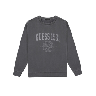 GUESS男女同款潮流字母图案圆领套头卫衣-MO3K9442K