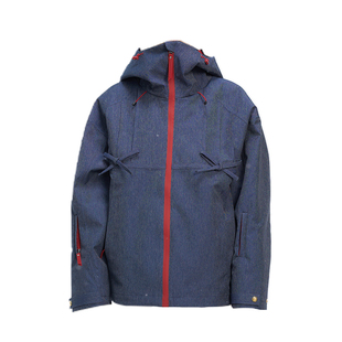 BCG滑雪服女套装防水防风透气专业单双板运动男女同款丹宁牛仔