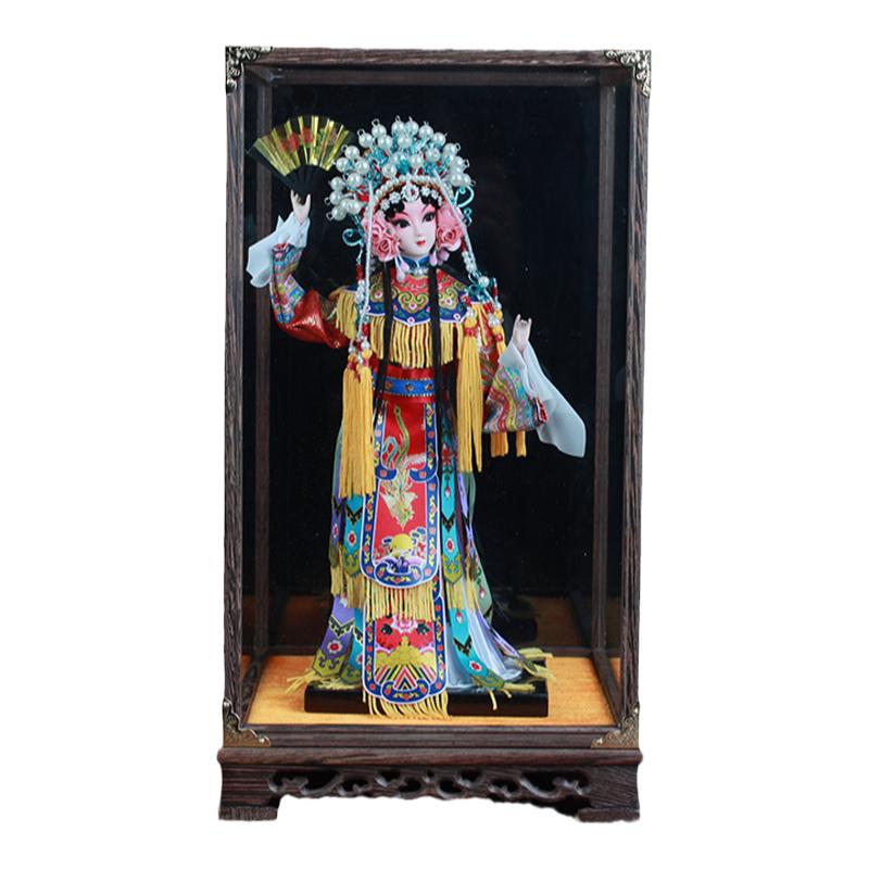 唐人坊绢人京剧人物摆件出国礼品