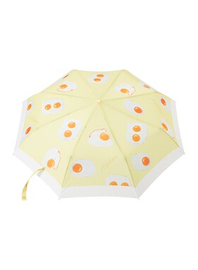 【季末特惠】Moschino/莫斯奇诺 25新款 满印煎蛋印花雨伞