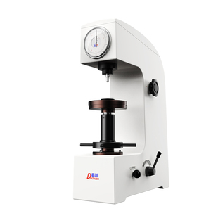 得川数显洛氏硬度计HR150电动加高表面塑料金属HRC台式硬度测试仪