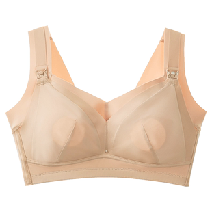 美思前开扣孕妇内衣大胸大码怀孕期专用产后喂奶哺乳文胸罩防下垂