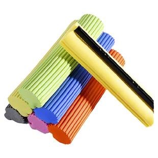 拖把头吸水胶棉滚轮式拖布头海绵替换装家用胶棉通用27 33 38CM