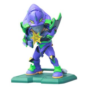 正版EVA初号机02盲盒新世纪福音战士绫波丽Q版手办明日香摆件礼物