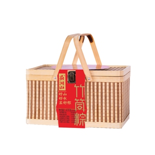 鼎湖山竹筒粽子礼盒装肉粽裹蒸粽蛋黄鲜肉牛肉蜜枣端午节礼品定制