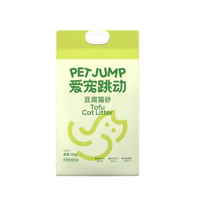 爱宠跳动豆腐猫砂10KG除臭结团