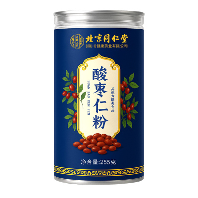 北京同仁堂失睡眠差助睡酸枣仁粉