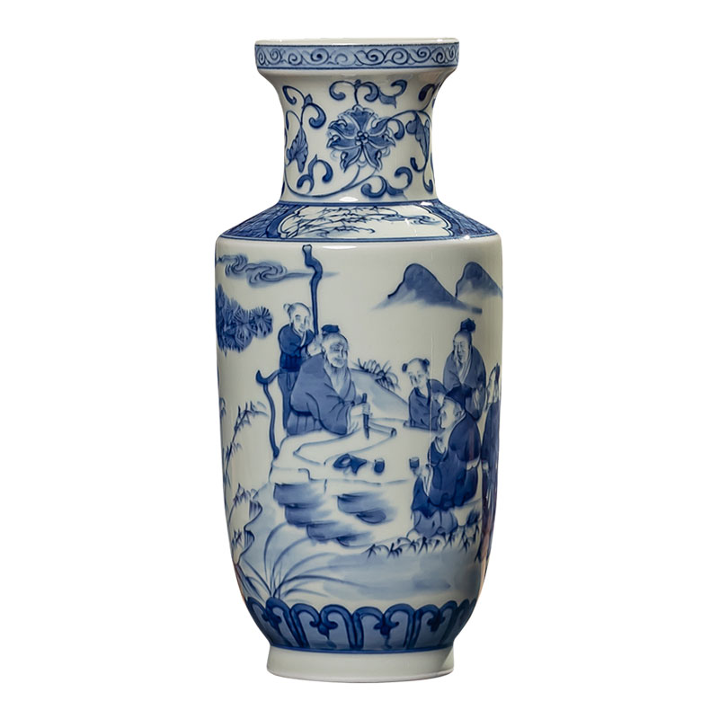 旭景景德镇陶瓷手绘青花瓷瓷器