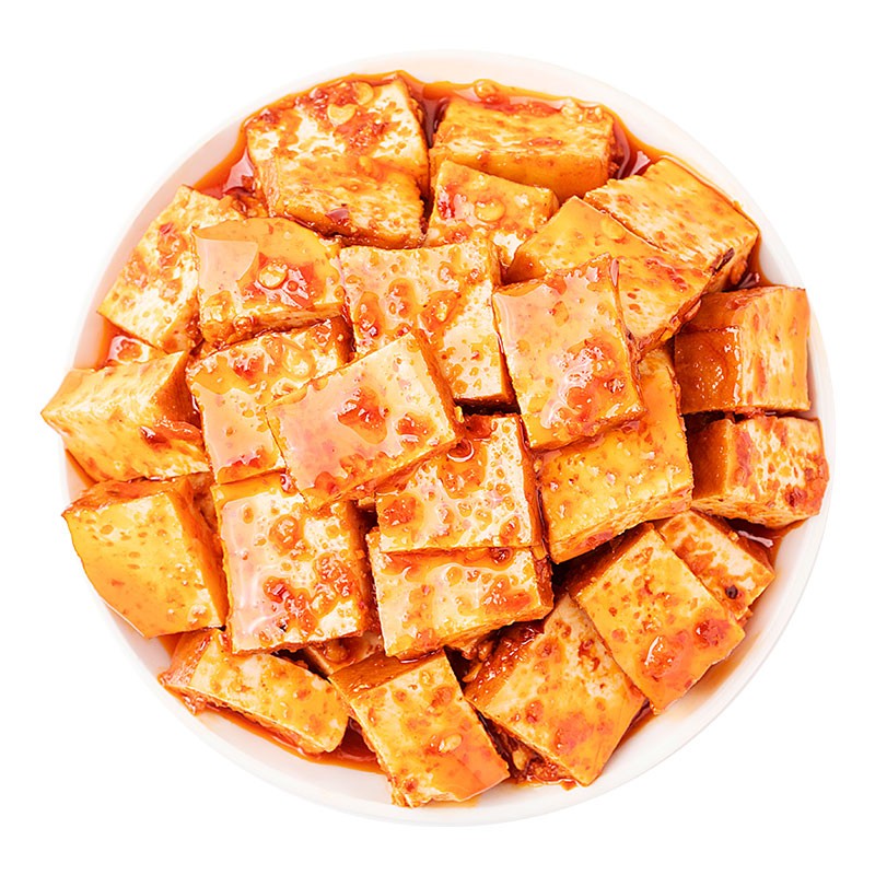 来伊份川香豆干500g麻辣味豆腐干南溪风味小包装办公室休闲小零食