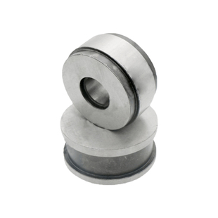 液压钢筋调直机配件大全华夏款四槽压轮牵引轮凹凸平压轮计米轮