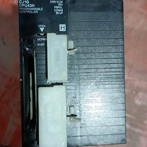 {议价}PLC CPU模块 CJ1G-CPU43H，原装拆机件