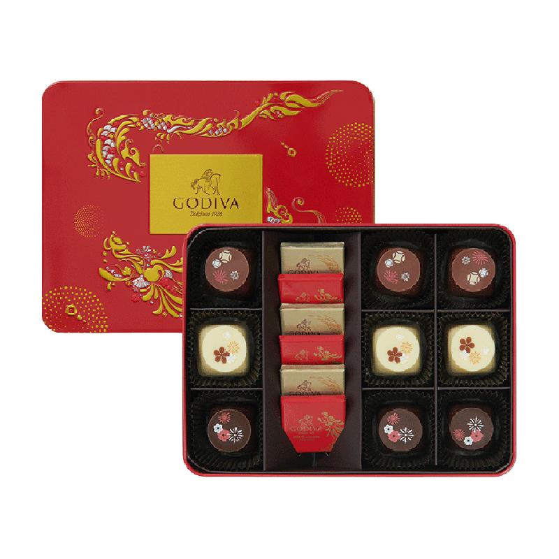Godiva歌帝梵巧克力新年年货礼盒