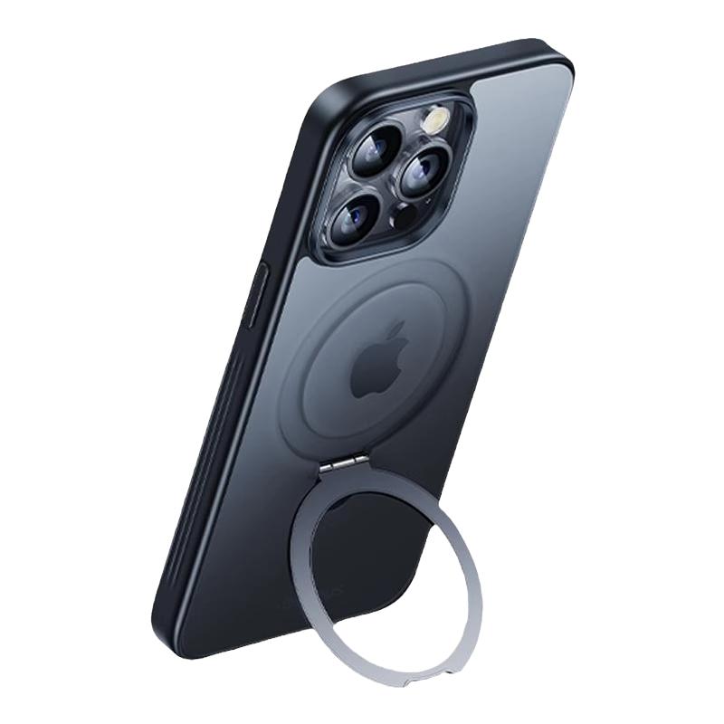 倍思支點殼適用蘋果16ProMax手機殼iPhone16Pro新款iPhone15pro保護套14pm支架13磁吸散熱超薄磁吸高級感外殼