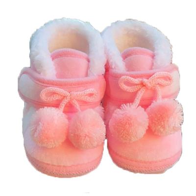 保暖软底新生婴儿秋冬宝宝学步鞋