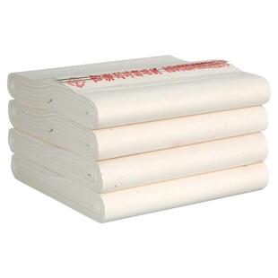 安徽泾县精文堂生宣纸100张山水花鸟书法大师专用宣纸作品收藏纸国画书法用纸生宣纸宣纸毛笔字四尺六尺对开