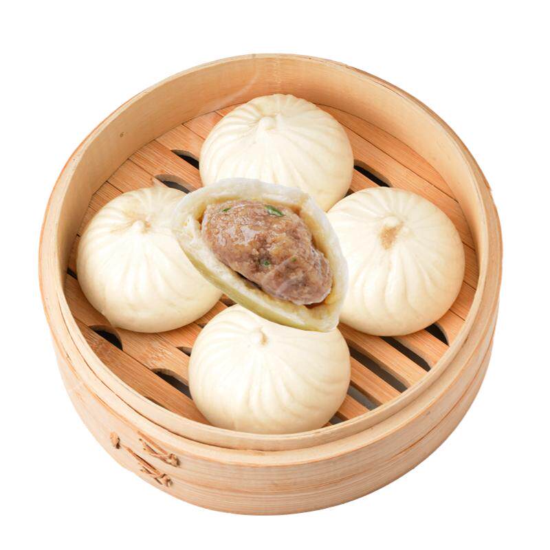 壹号土猪黑猪肉新鲜肉包子500g