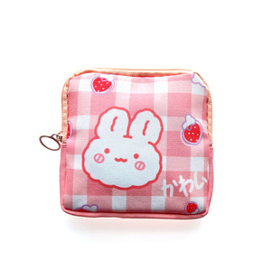 月事包便携卫生棉姨妈巾收纳包可爱布艺棉麻卫生巾棉巾随身收纳袋