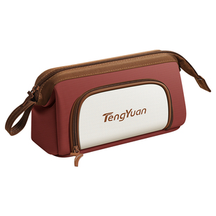 大开口笔袋文具铅笔盒大容量男孩女孩2026新款高颜值小众不易撞款小学初中生用超火简约高中立体笔袋痛包便携