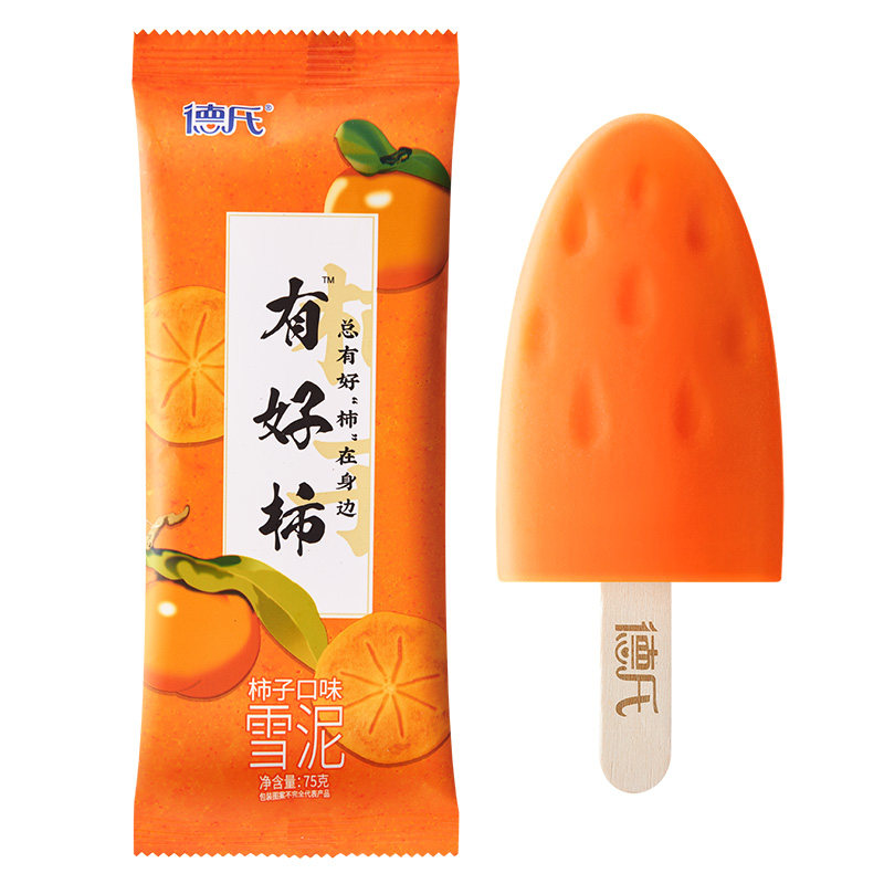 德氏有好柿雪泥冰淇淋15支