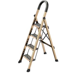 奥诺森梯子家用折叠梯加厚室内人字梯楼梯伸缩梯步梯多功能铝合金