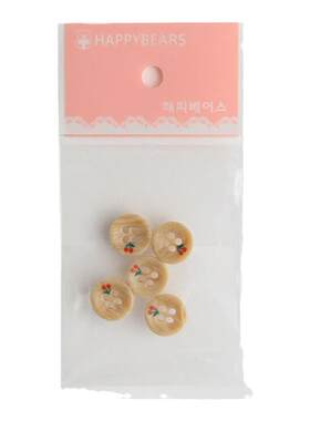 韩国进口happybears毫米塑料纽扣