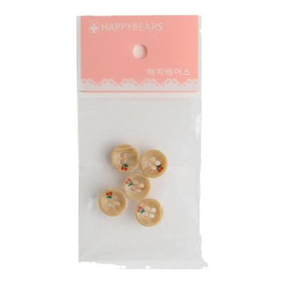韩国进口happybears毫米塑料纽扣