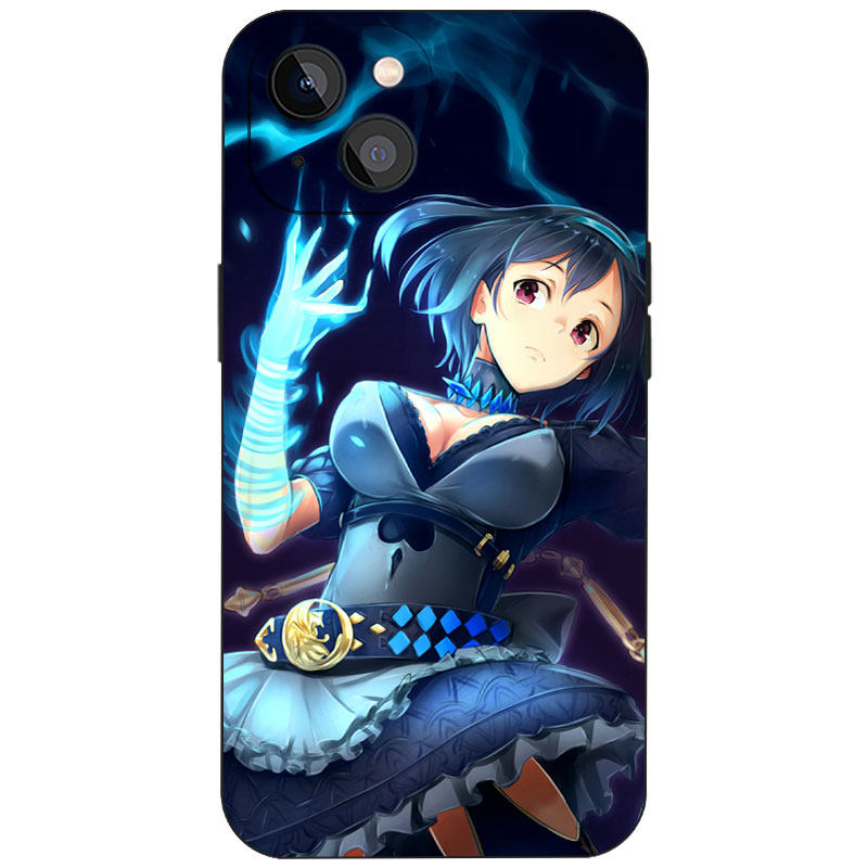 日系暗黑奇幻洛丽塔魔法少女手机壳同人周边适用于苹果17防摔硅胶16小众15磨砂磁吸iPhone18ProMax动漫二次元