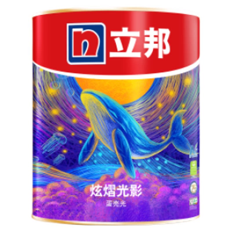【补贴10%】立邦蛋壳光内墙乳胶漆室内漆环保自刷翻新背景旗舰店